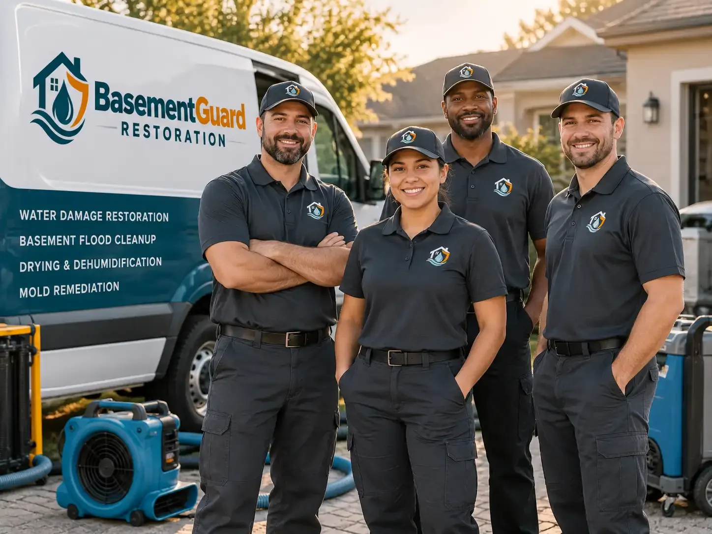 Basement Water Damage Restoration company in Kampsville, IL